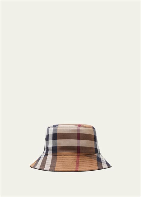 burberry winter hat mens|burberry canvas check bucket hat.